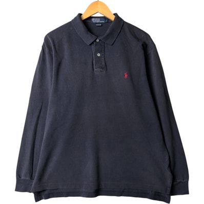 古着 ラルフローレン Ralph Lauren POLO by Ralph Lauren 長袖 ポロシャツ メンズL相当/eaa570787