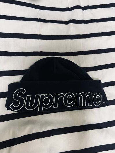 Supreme Polartec Beanie "Black"