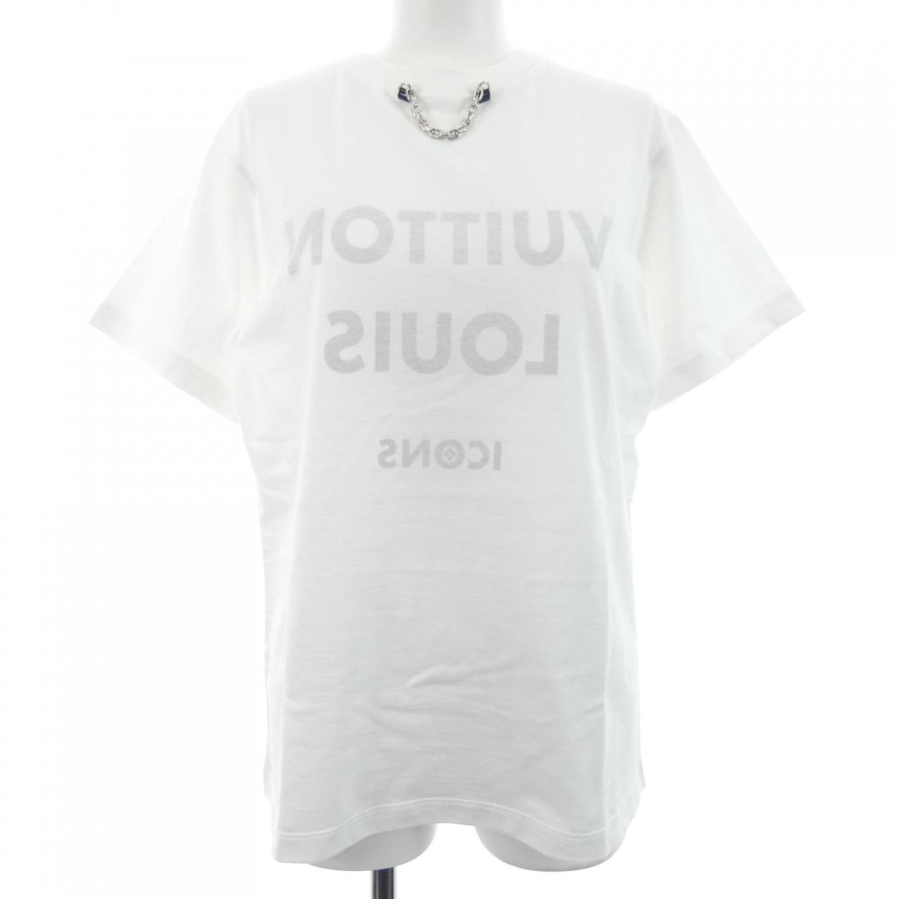 ルイヴィトン LOUIS VUITTON LOUIS VUITTONプリントTシャツ FITS02LCT Tシャツ