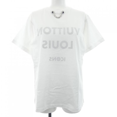 ルイヴィトン LOUIS VUITTON LOUIS VUITTONプリントTシャツ FITS02LCT Tシャツ