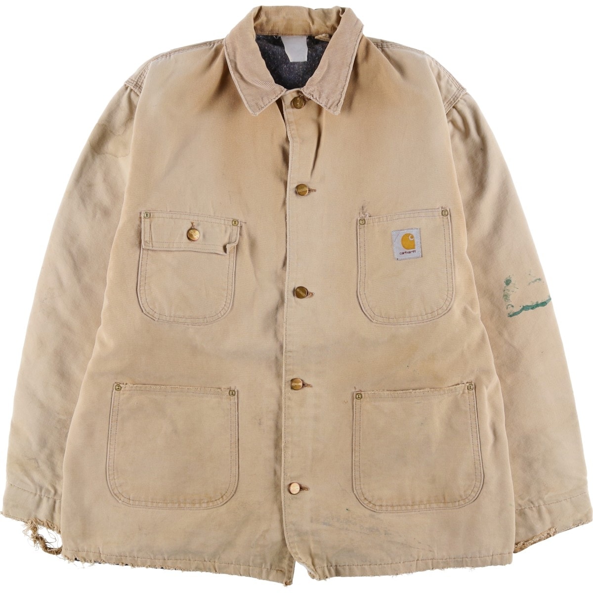 古着 カーハート Carhartt ミシガンチョアコート ダックカバーオール メンズXL相当/eaa613137