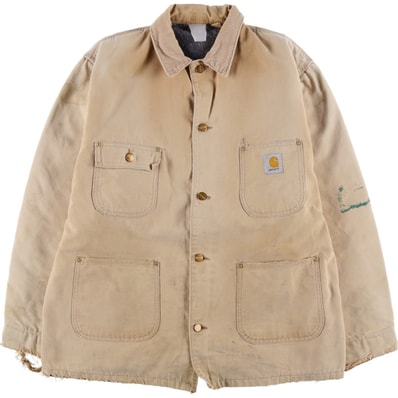 古着 カーハート Carhartt ミシガンチョアコート ダックカバーオール メンズXL相当/eaa613137