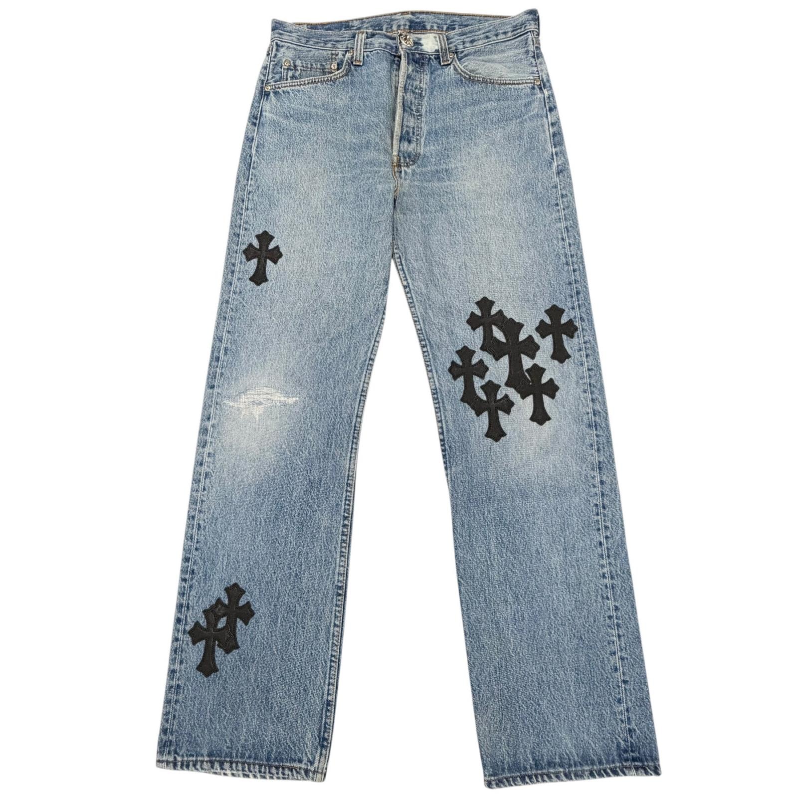 Chrome Hearts x Levi's 501 Denim Pants "Blue"