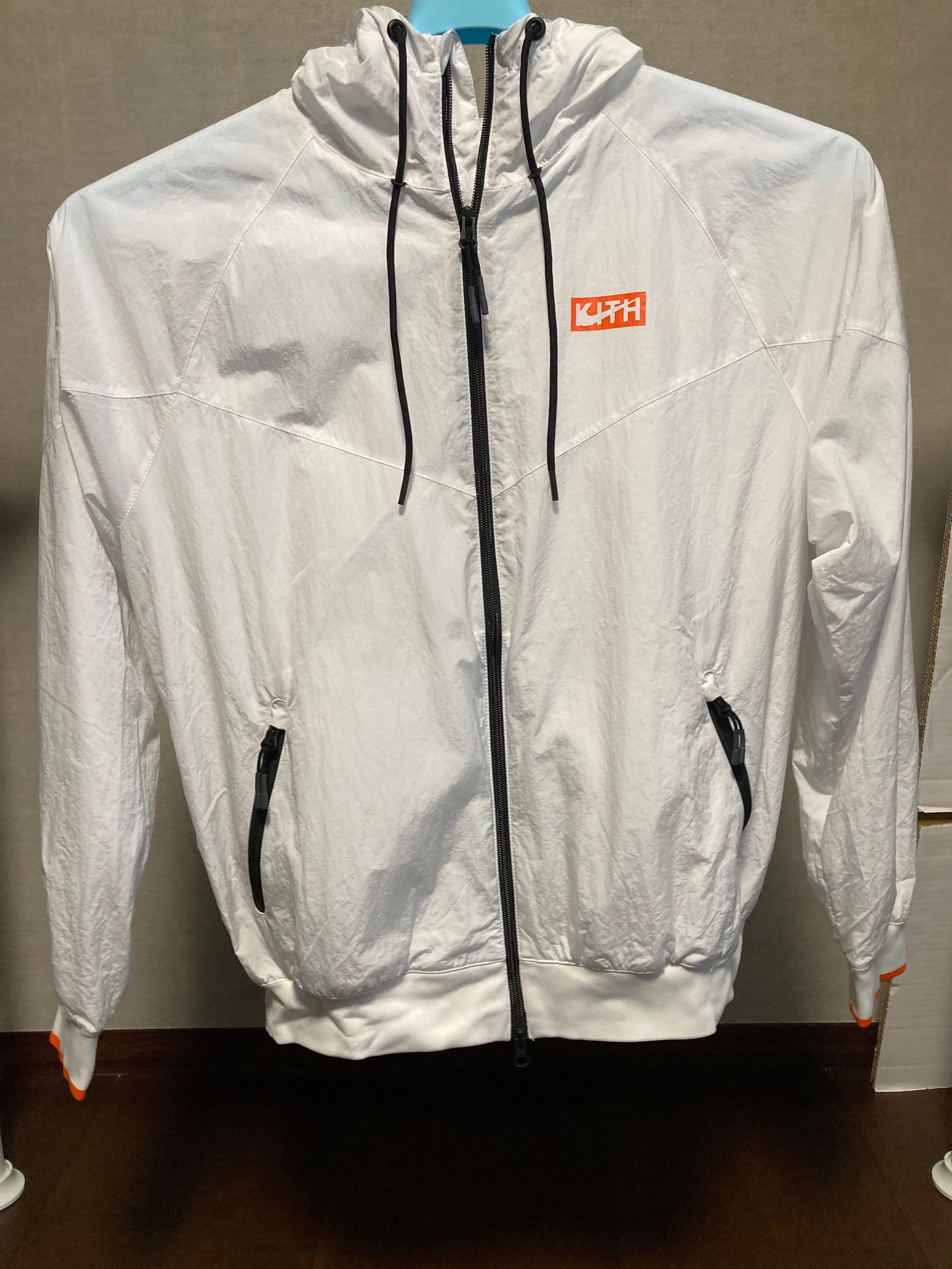 KITH Nike for New York Knicks Windrunner Jacket "White"
