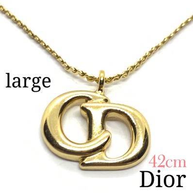Dior CD Logo Necklace "Gold"