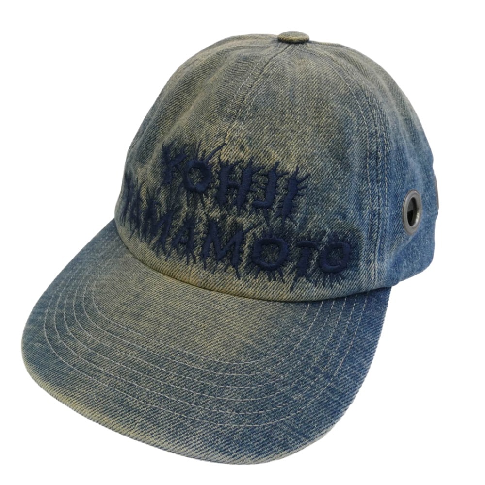 Supreme シュプリーム Yohji Yamamoto ヨウジヤマモト 25AW × Y's by Yohji Yamamoto Grommet 6-Panel Cap ワイズバイヨウジヤマモト グロメット 6 パネル デニム キャップ 帽子 【中古】