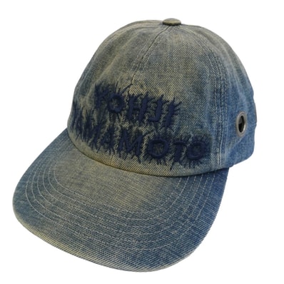 Supreme シュプリーム Yohji Yamamoto ヨウジヤマモト 25AW × Y's by Yohji Yamamoto Grommet 6-Panel Cap ワイズバイヨウジヤマモト グロメット 6 パネル デニム キャップ 帽子 【中古】