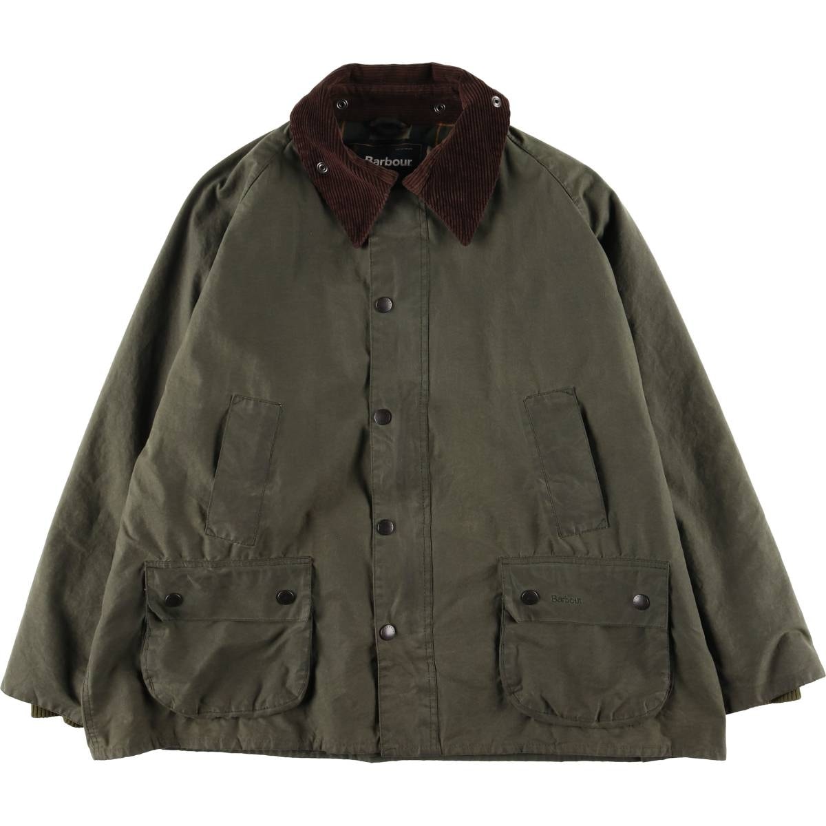 古着 00年代~ バブアー Barbour BEDALE ビデイル 3ワラント ワックスコットン オイルドジャケット 英国製 メンズXXL相当/eaa459816