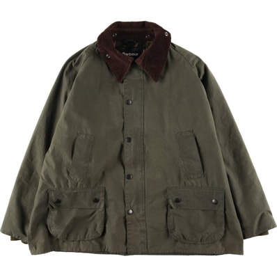 古着 00年代~ バブアー Barbour BEDALE ビデイル 3ワラント ワックスコットン オイルドジャケット 英国製 メンズXXL相当/eaa459816