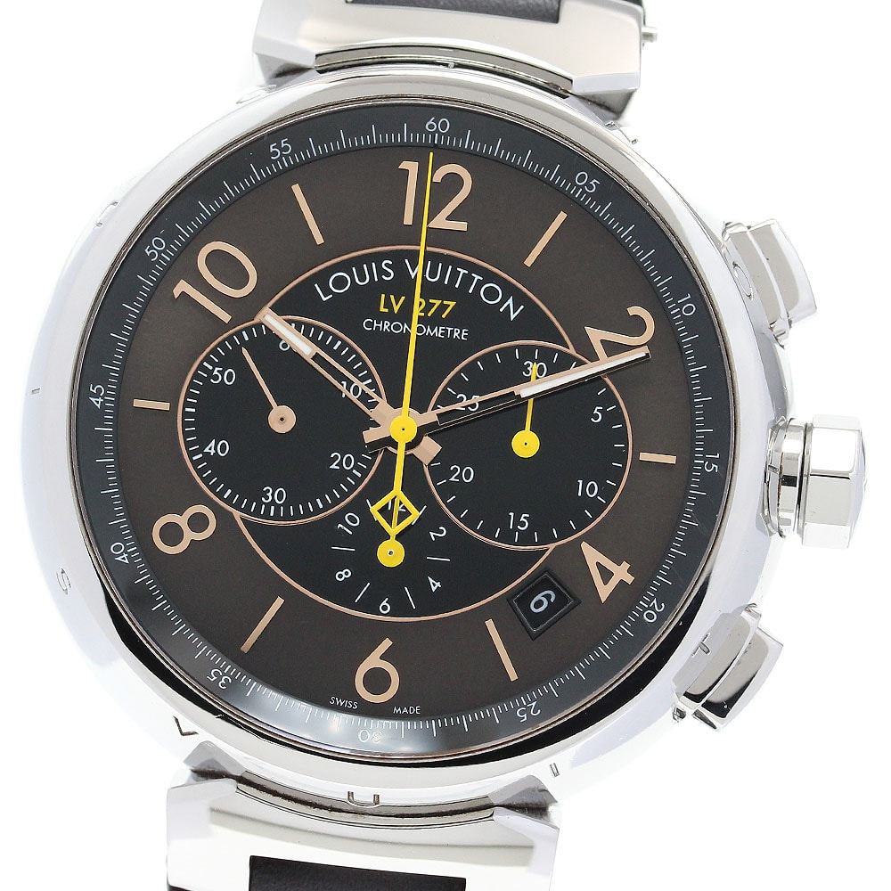 ☆良品 ルイ・ヴィトン タンブール エルプリメロ Q114A メンズ 【中古】