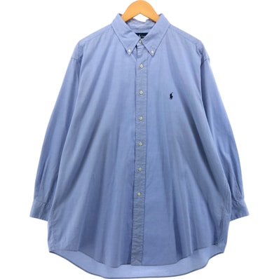古着 ラルフローレン Ralph Lauren YARMOUTH 長袖 ボタンダウンシャツ メンズXL相当/eaa561534