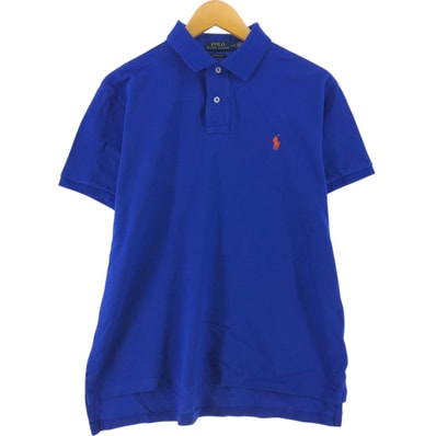 古着 ラルフローレン Ralph Lauren POLO RALPH LAUREN CUSTOM FIT 半袖 ポロシャツ メンズL相当/eaa536970