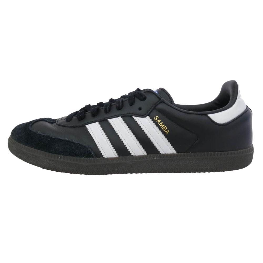 adidas アディダス スニーカー B75807 Samba OG Core Black Cloud White Gumサンバ OG コアブラック クラウドホワイト ガム ローカット スニーカー ブラック系【中古】