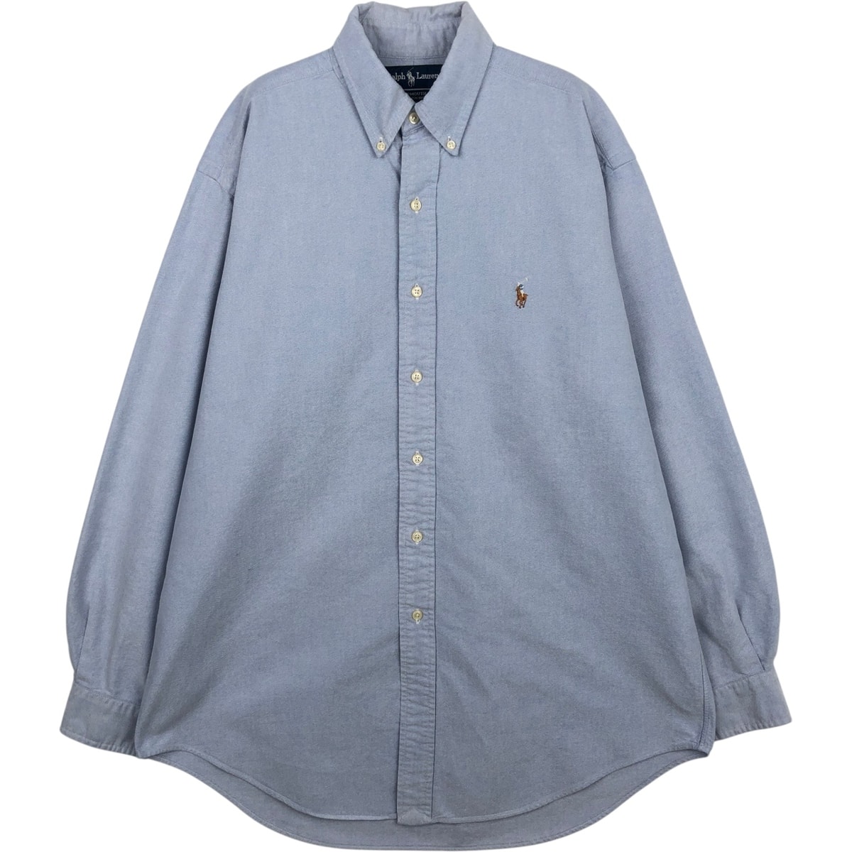 古着 ラルフローレン Ralph Lauren YARMOUTH 長袖 ボタンダウンシャツ メンズL相当/eaa635600