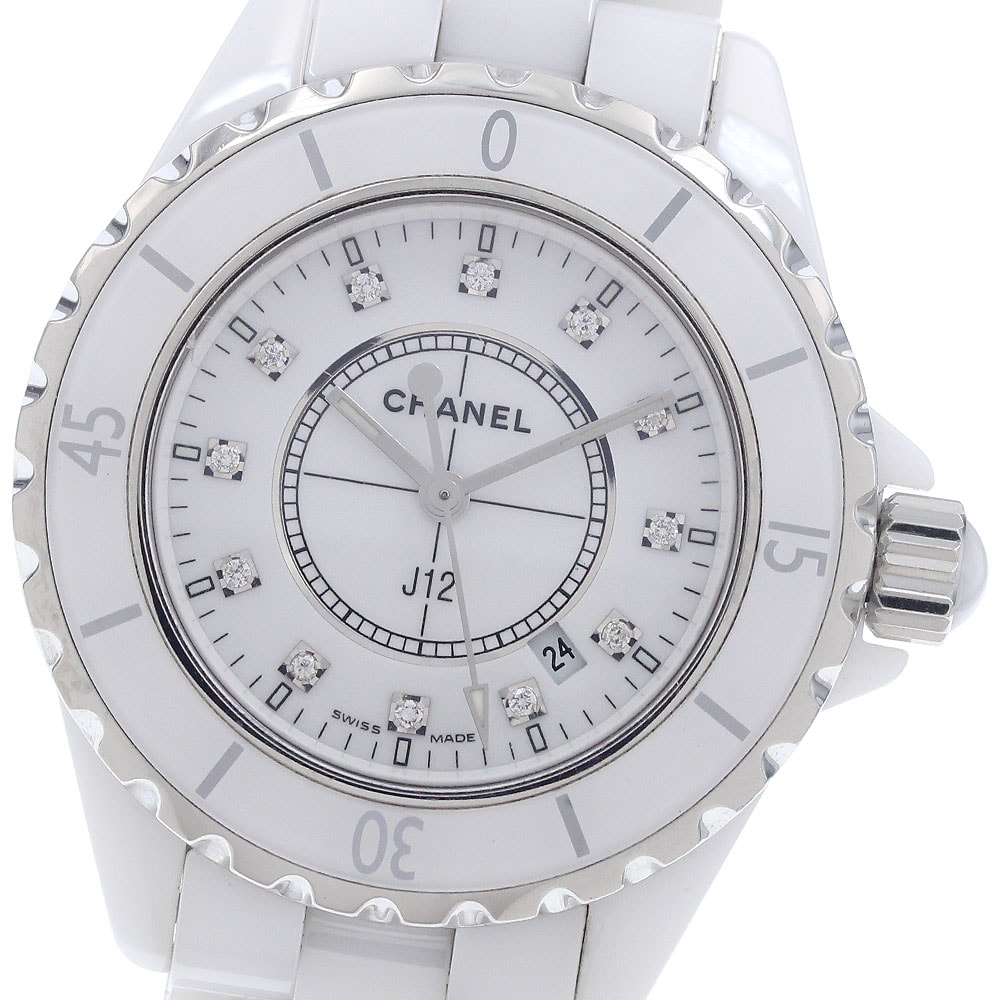 シャネル J12 H1628 レディース 【中古】