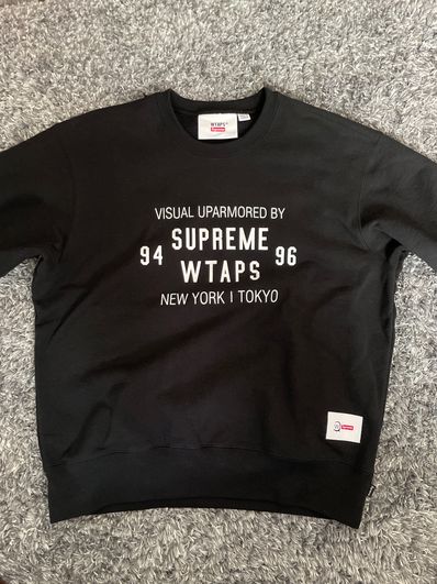 Supreme / WTAPS Crewneck "Black" 21274SPD-CSM03S