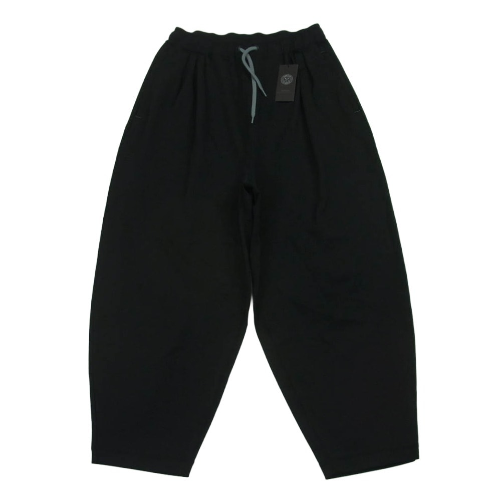 PORTER CLASSIC ポータークラシック PC-006-2750-0010-0001 OLYMPIC TUCKED PANTS オリンピック タック パンツ ブラック系 BLACK 1【中古】