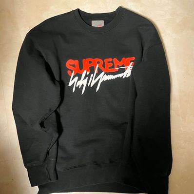 Supreme x Yohji Yamamoto Crewneck "Black"
