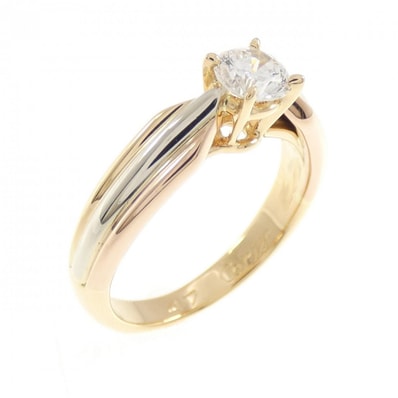 カルティエ ソリテール トリニティ リング 0.31CT E VS1