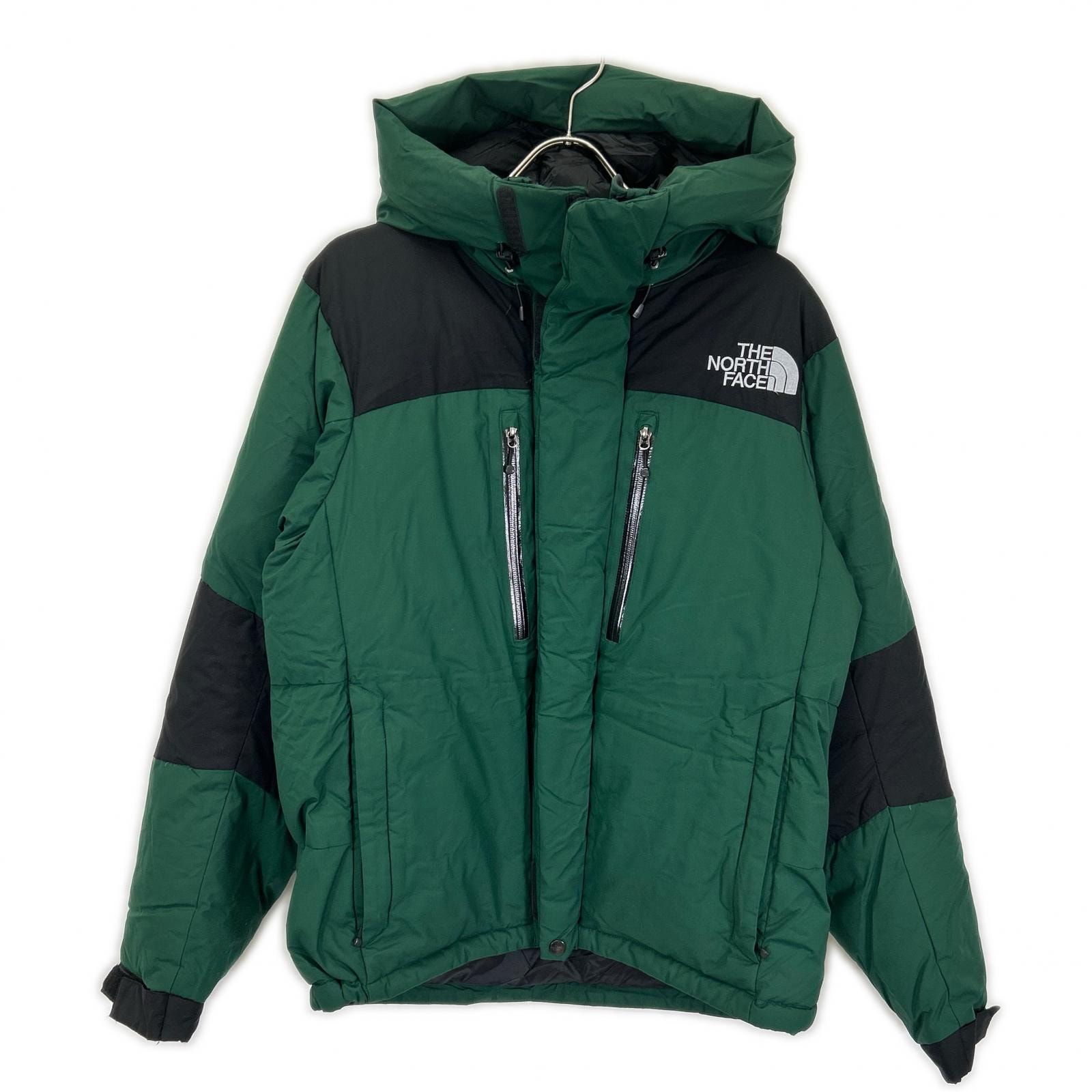 ノースフェイス ND91201 グリーン×ブラック Baltro Light Jacket/バルトロライトジャケット L