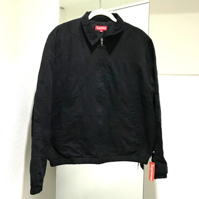 シュプリーム Supreme ジャケット 19SS Patchwork Harrington Jacket パッチワークハリントン ジャケット コットン ブラック ブラック 未使用