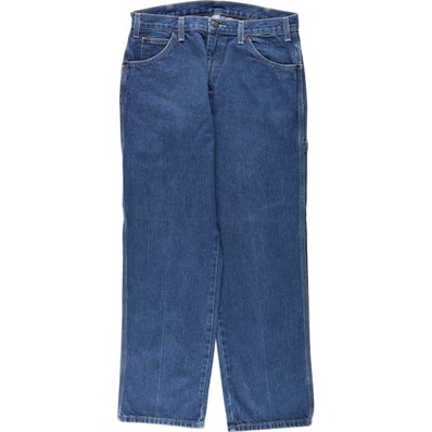 古着 ディッキーズ Dickies デニムペインターパンツ メンズw34相当/eaa664128