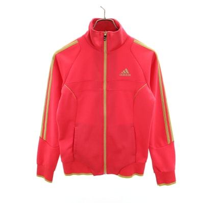 adidas アディダス トラックジャケット S ピンク ジャージ