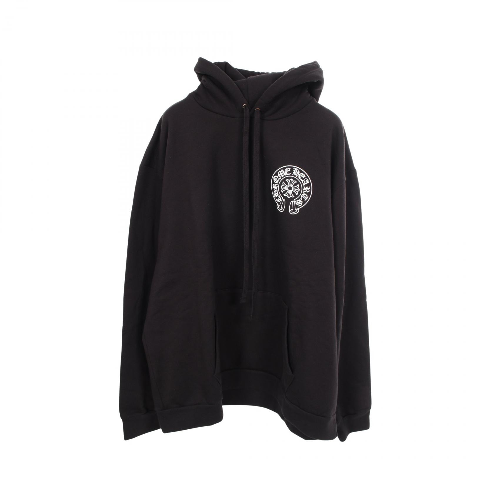 Chrome Hearts Las Vegas Exclusive Horseshoe Pullover Hoodie "Black"