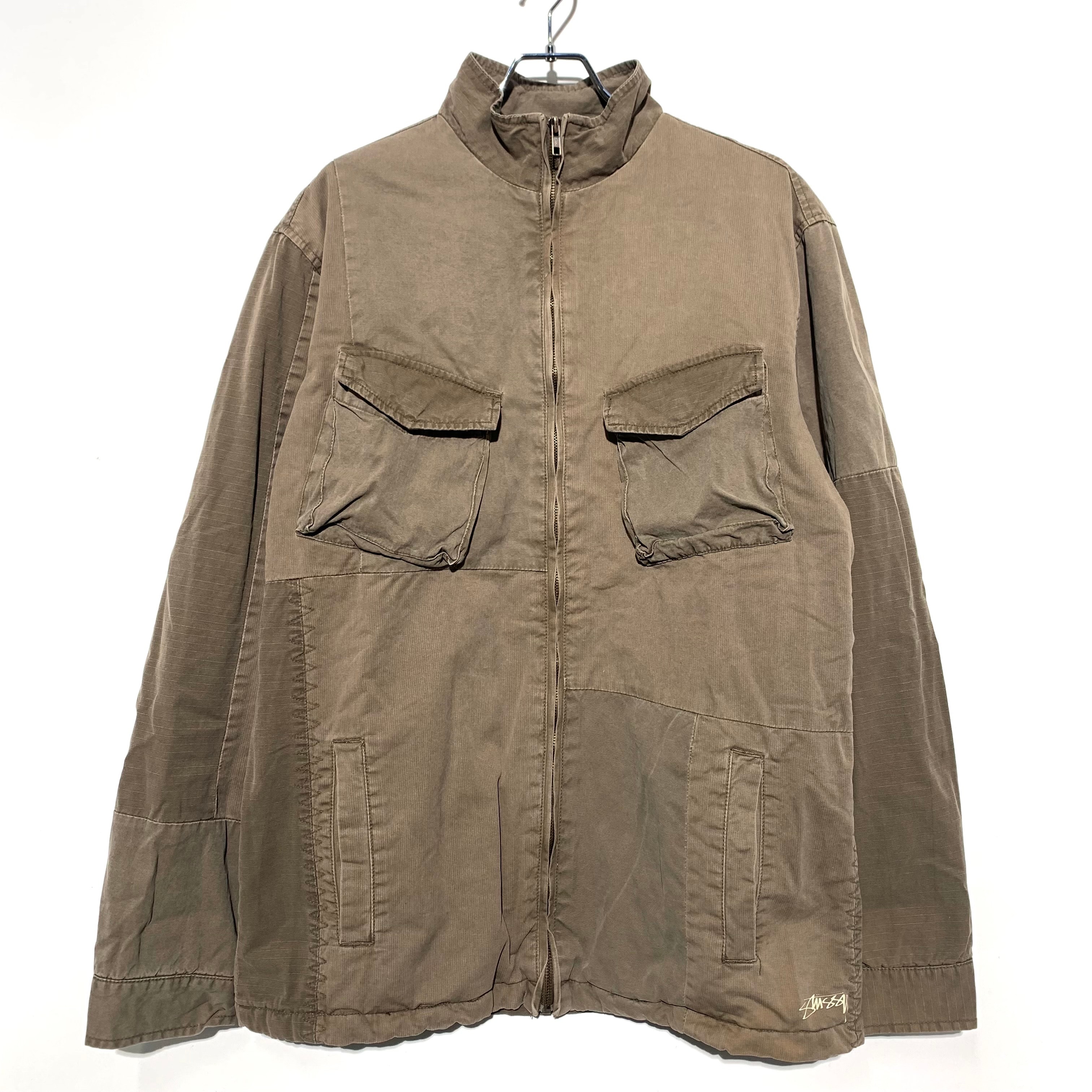 STUSSY SCRAM JACKET Brown