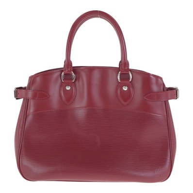 美品 LOUIS VUITTON ルイヴィトン エピ パッシィPM レッド シルバー金具 レザー トートバッグ ハンドバッグ 505478 【中古】