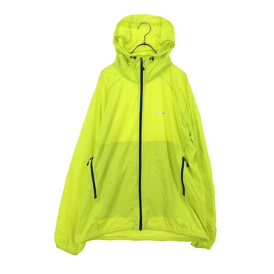 mont-bell モンベル ウインドブラスト パーカー L イエロー ウインドブレーカー