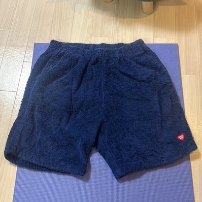 HUMAN MADE Pile Aloha Shorts "Blue"