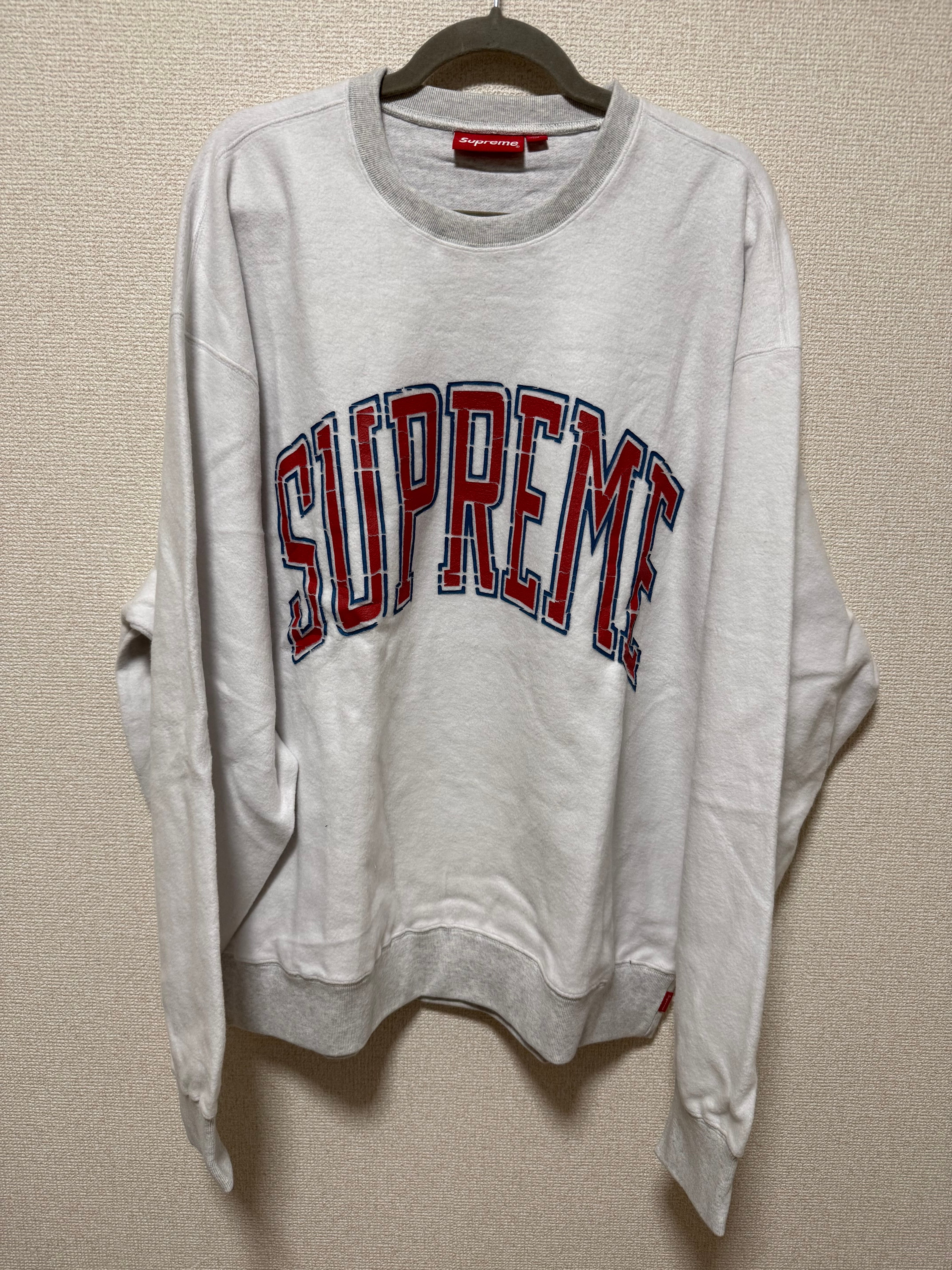 Supreme Inside Out Crewneck "Ash Grey"