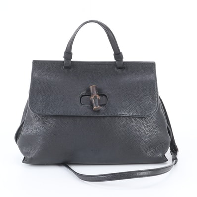 ■極美品 グッチ バンブー バンブー デイリー392013 ショルダーバッグ