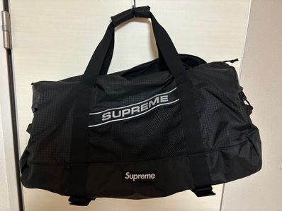 Supreme Duffle Bag 2023FW "Black"