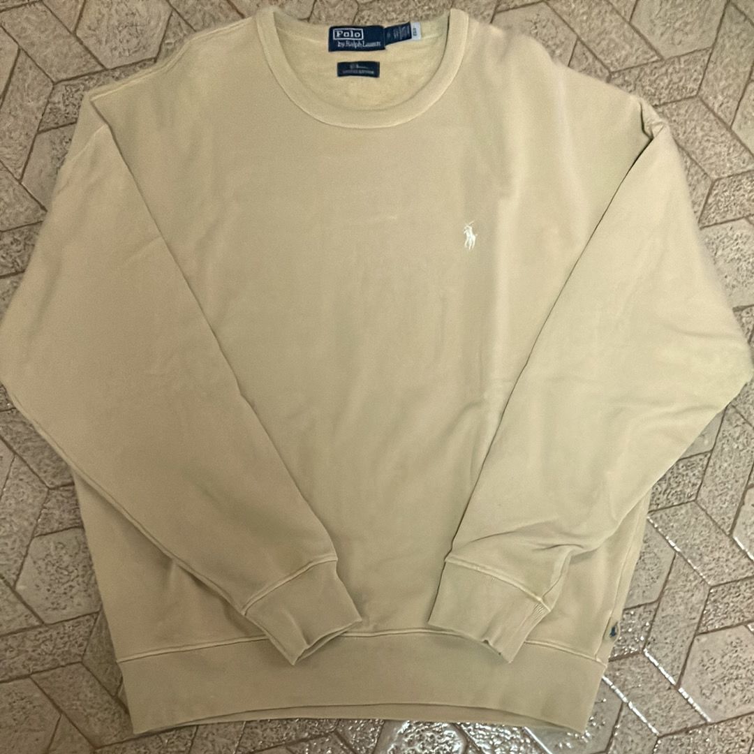 Ron Herman x Polo Ralph Lauren Polo Pony Embroidery Sweat Pullover "Beige"