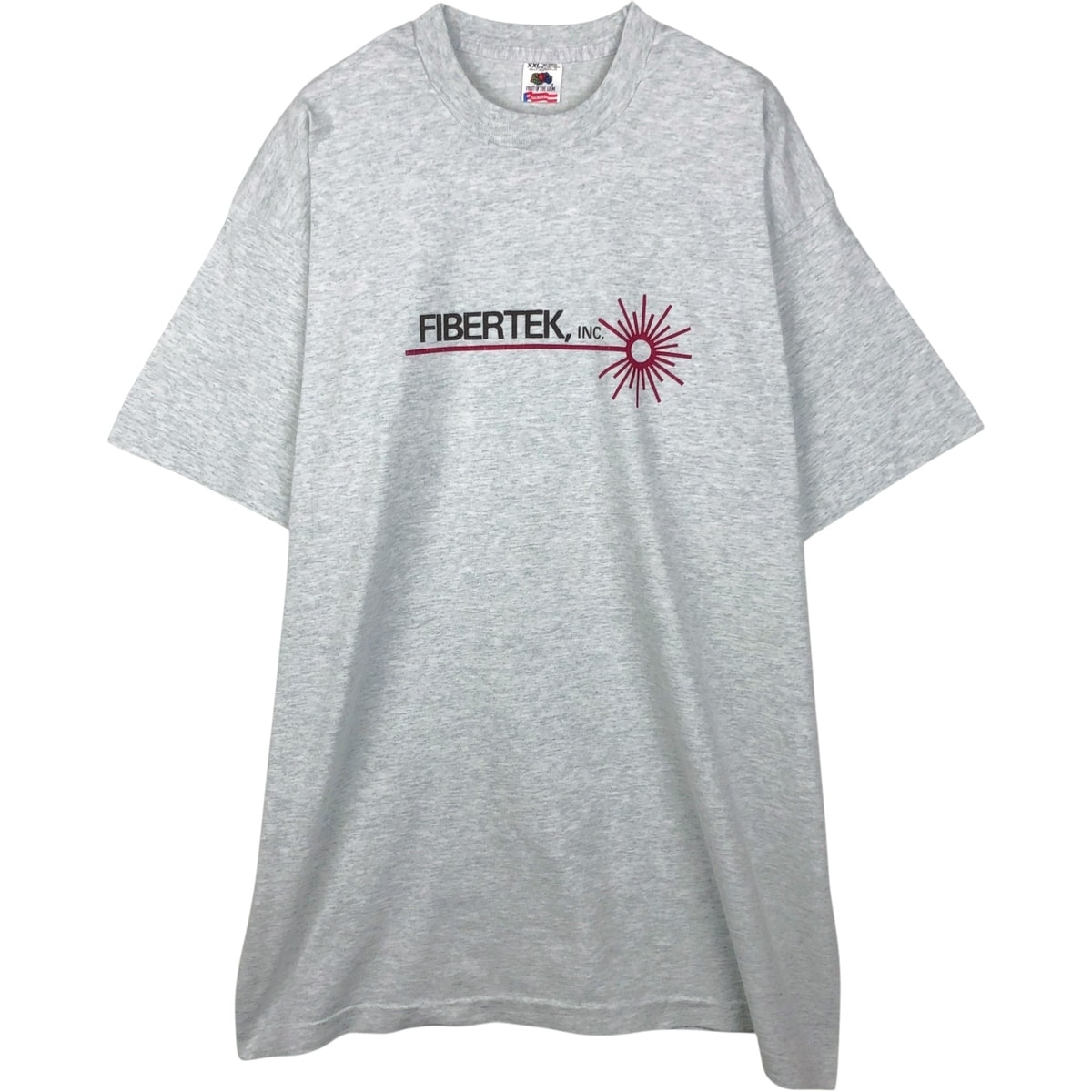 古着 90年代 フルーツオブザルーム FRUIT OF THE LOOM FIBERTEK, Inc. アドバタイジングTシャツ USA製 メンズXXL相当 ヴィンテージ/eaa640852