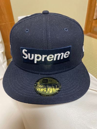 Supreme / New York Yankees Box Logo New Era "Navy"