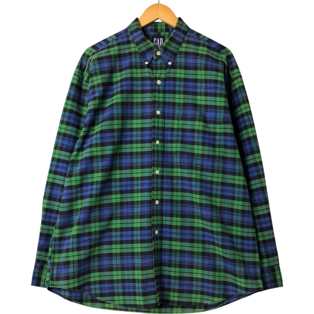 古着 90年代 ギャップ GAP オールドギャップ 長袖 ボタンダウンチェックシャツ メンズXL相当 ヴィンテージ/eaa563306