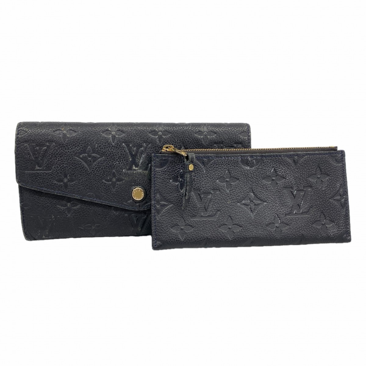 ★最終価格【6cd5160-k】ルイヴィトン 長財布 モノグラム・アンプラント ポルトフォイユキュリユーズ M60287 アンフィニ【中古】レディース