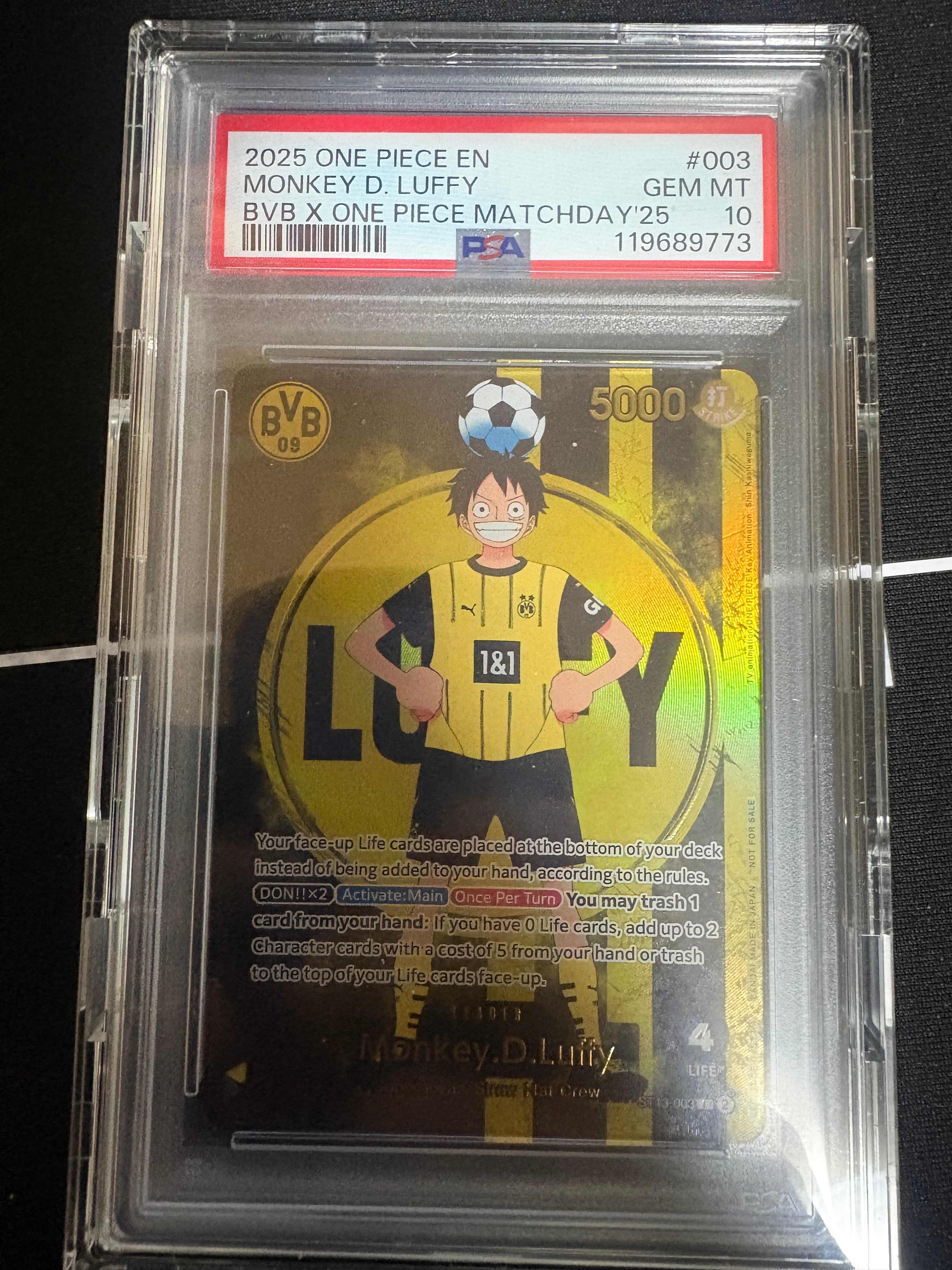 モンキー・D・ルフィ L [ST13-003]【英語版】(プロモーションカード「ボルシアドルトムント × ONE PIECE マッチデー 2025」)
