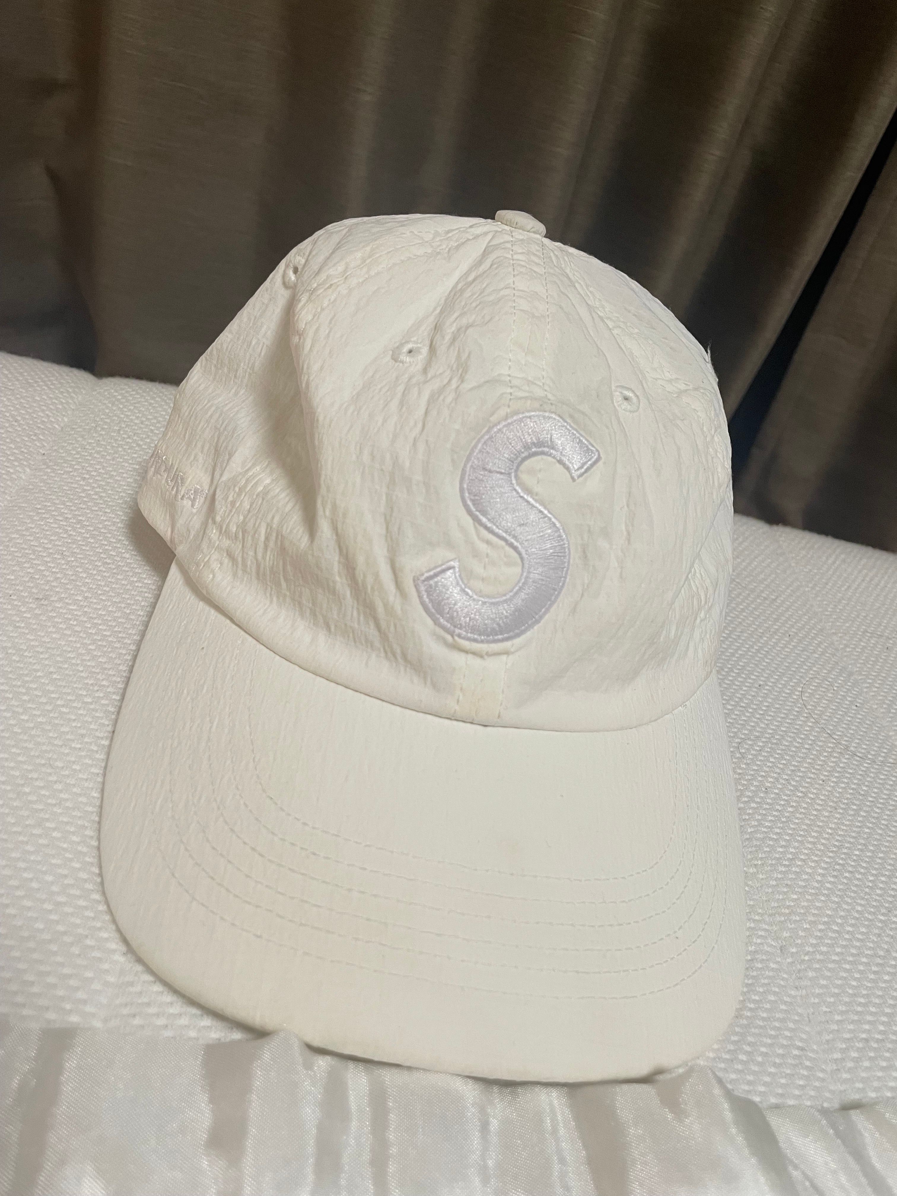 Supreme Cordura Ripstop S Logo 6-Panel "White"