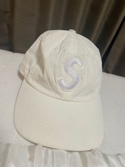 Supreme Cordura Ripstop S Logo 6-Panel "White"