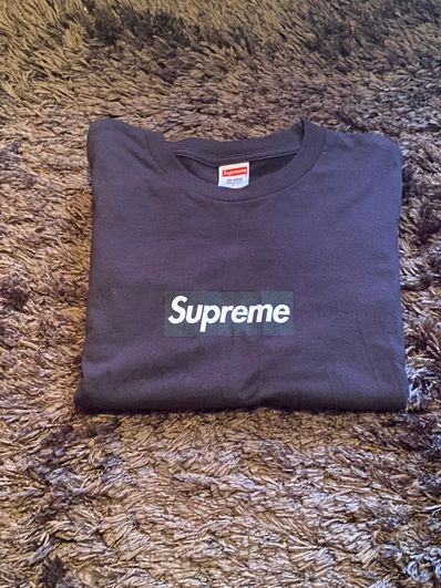 Supreme Box Logo L/S Tee "Black"