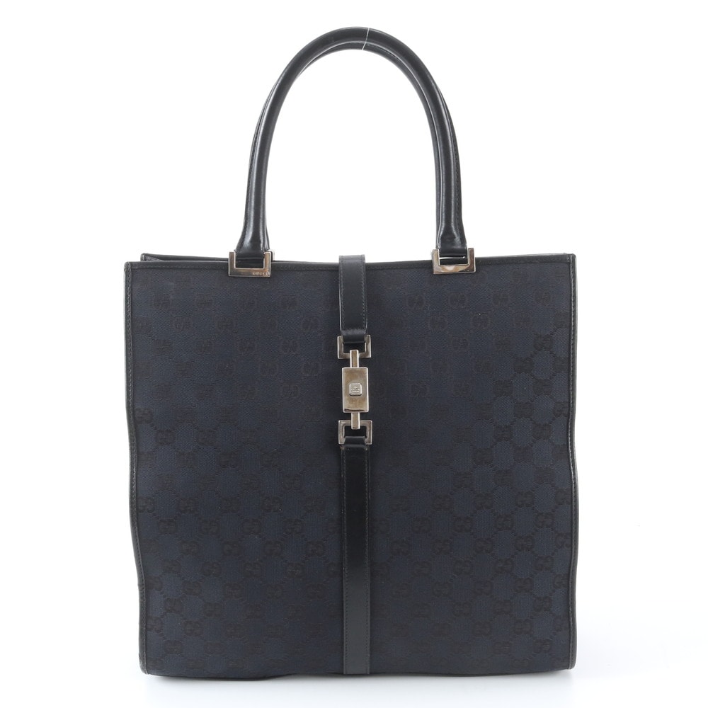■美品 グッチ ジャッキーGGキャンバス 002 1064 トート バッグ