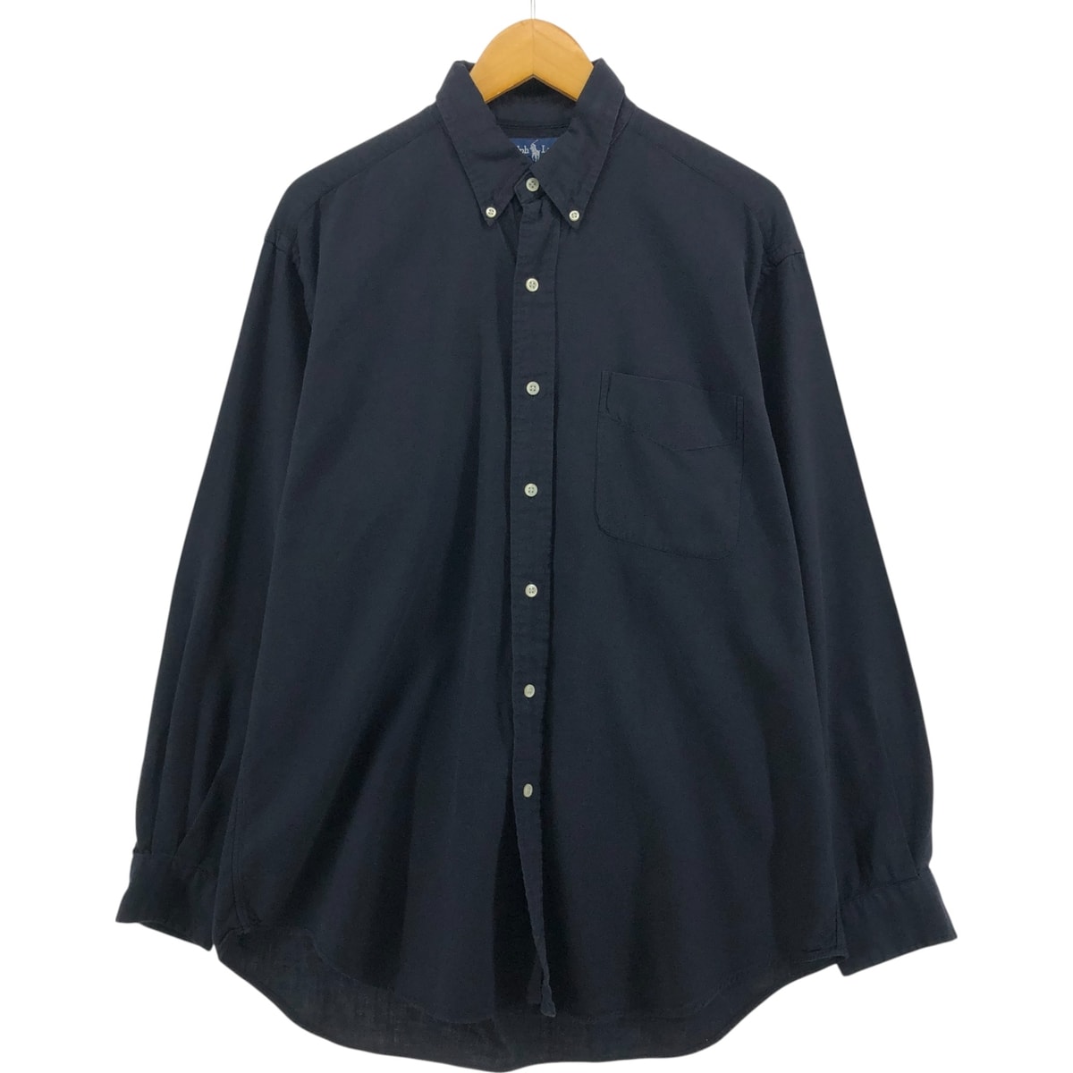 古着 ラルフローレン Ralph Lauren BLAKE 長袖 ボタンダウンシャツ メンズL相当/eaa563159