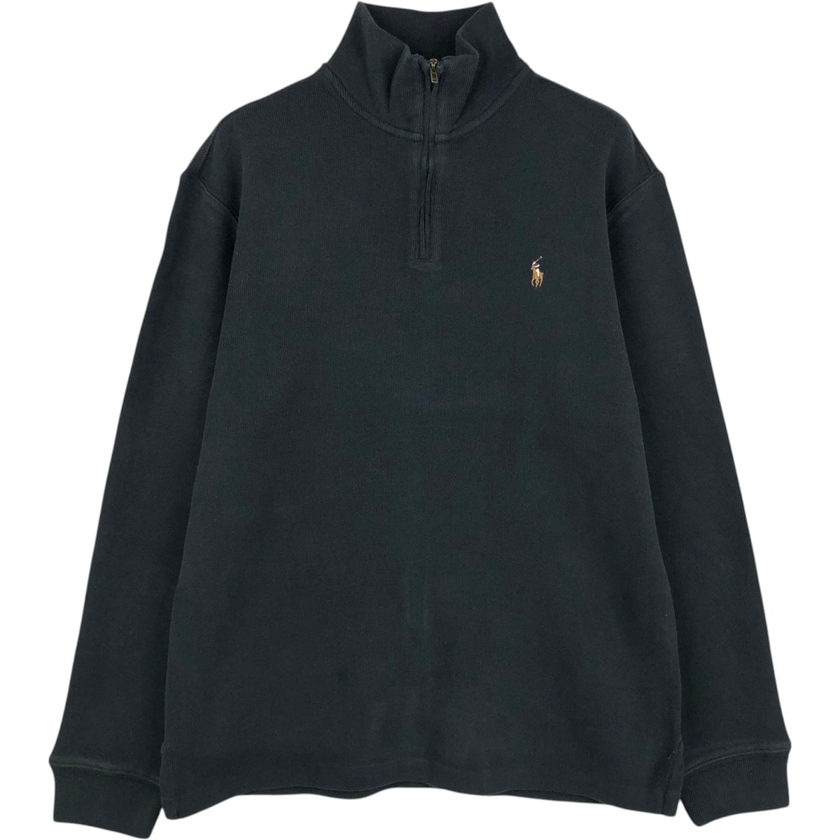 古着 ラルフローレン Ralph Lauren POLO RALPH LAUREN ハーフジップスウェットシャツ トレーナー メンズM相当/eaa676285