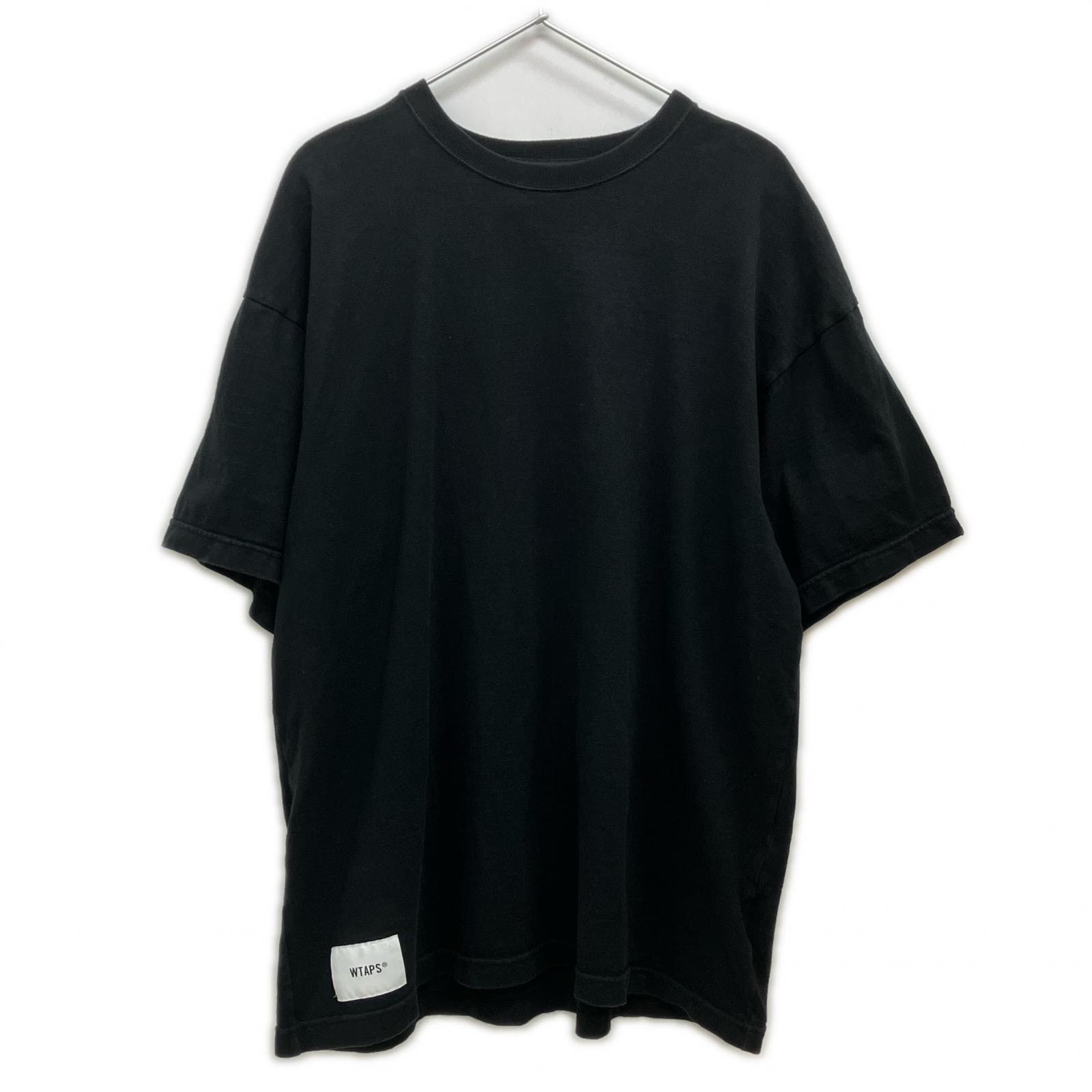 ダブルタップス 25SS ブラック コットン100 S/S EX-COLLECTION Tシャツ X04