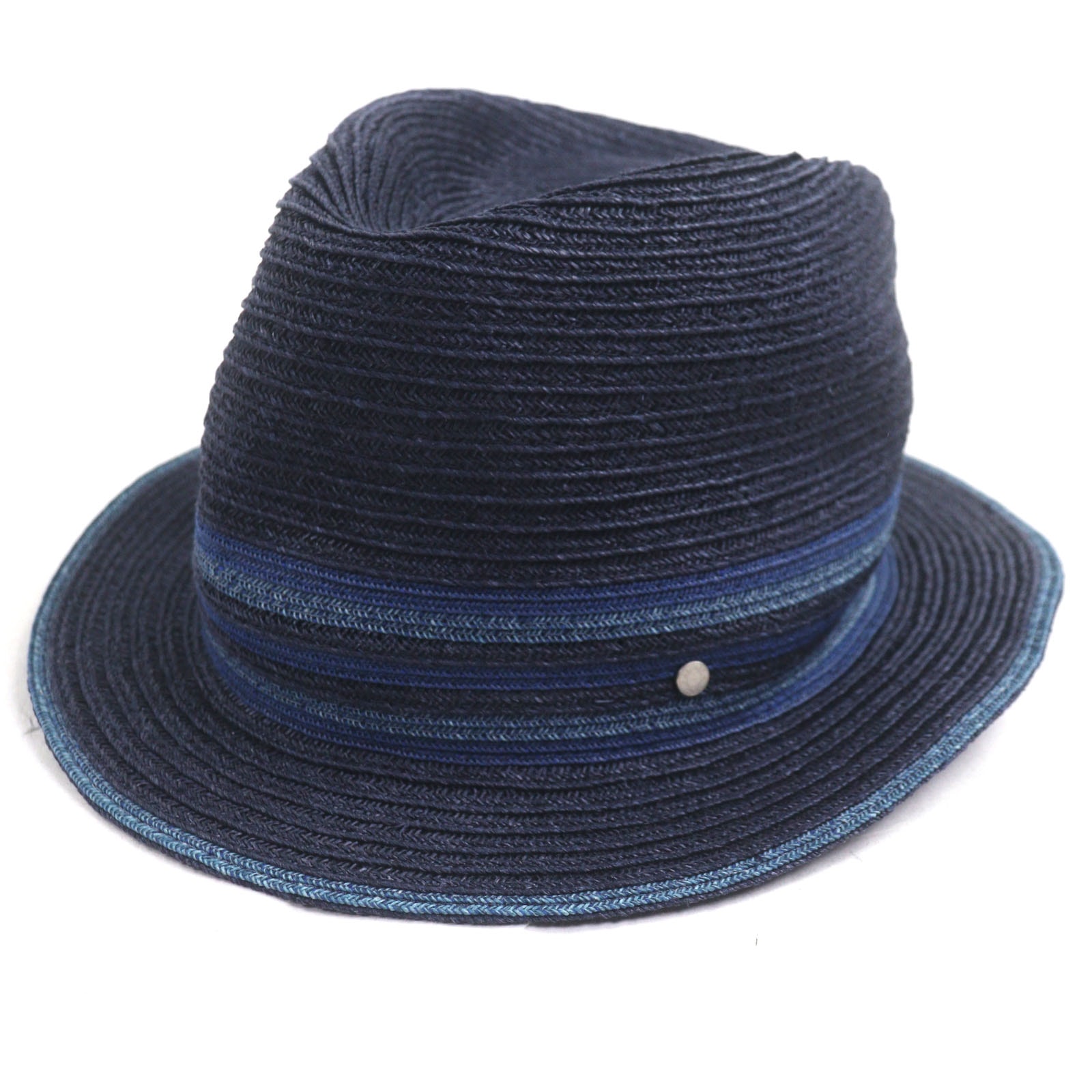 極美品 エルメス ハット ネイビー メンズ 58