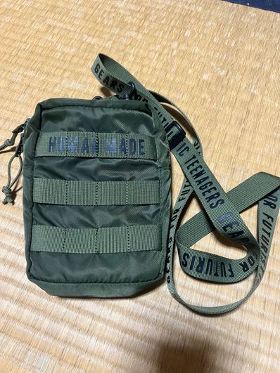 HUMAN MADE Military Pouch #2 "Olive Drab"